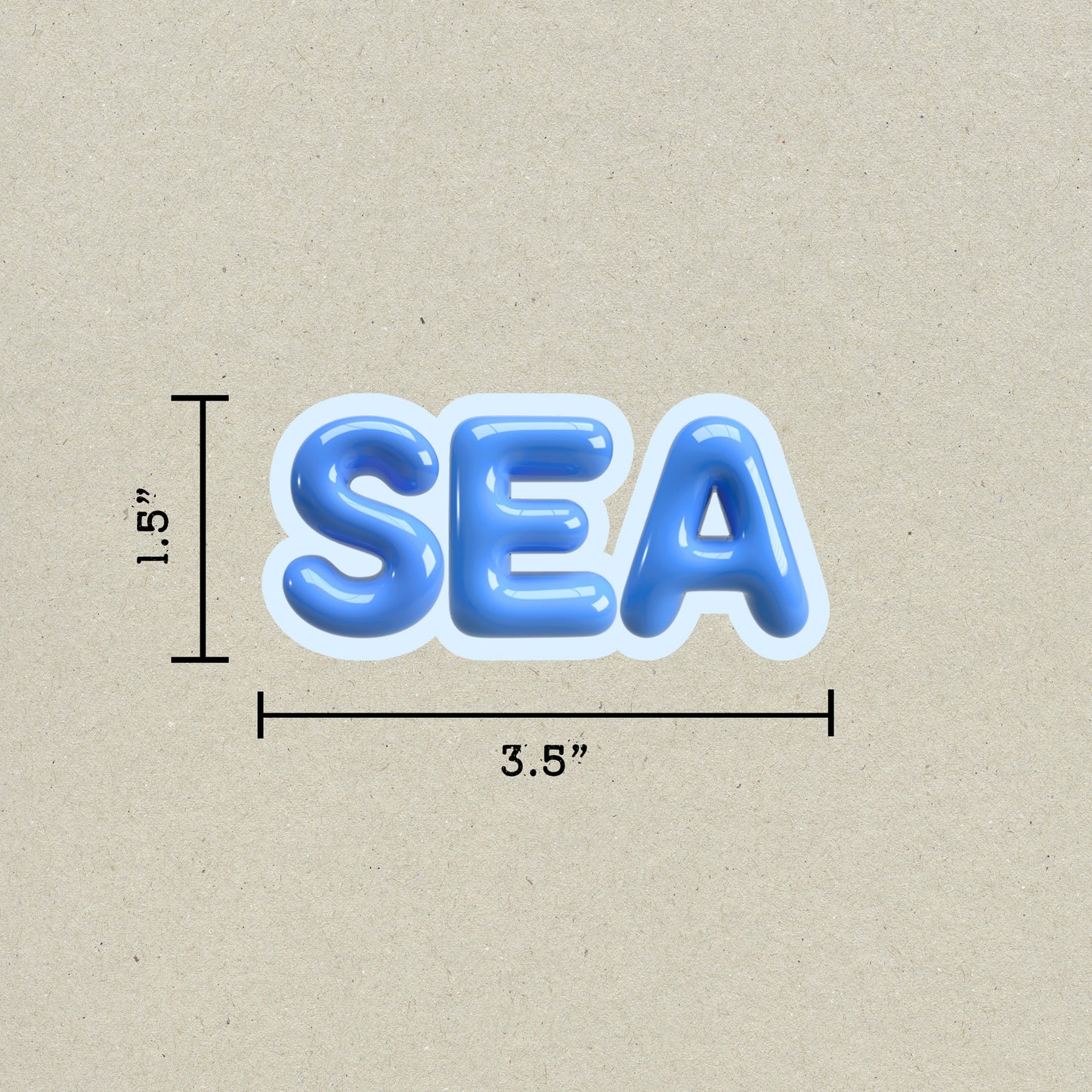 SEA Bubble Sticker