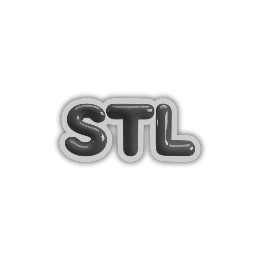 STL Bubble Sticker