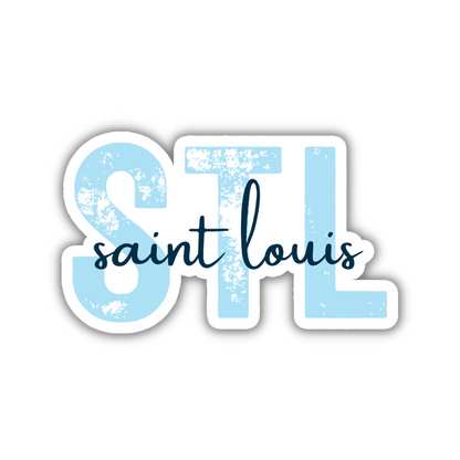 STL Saint Louis Airport Code Sticker