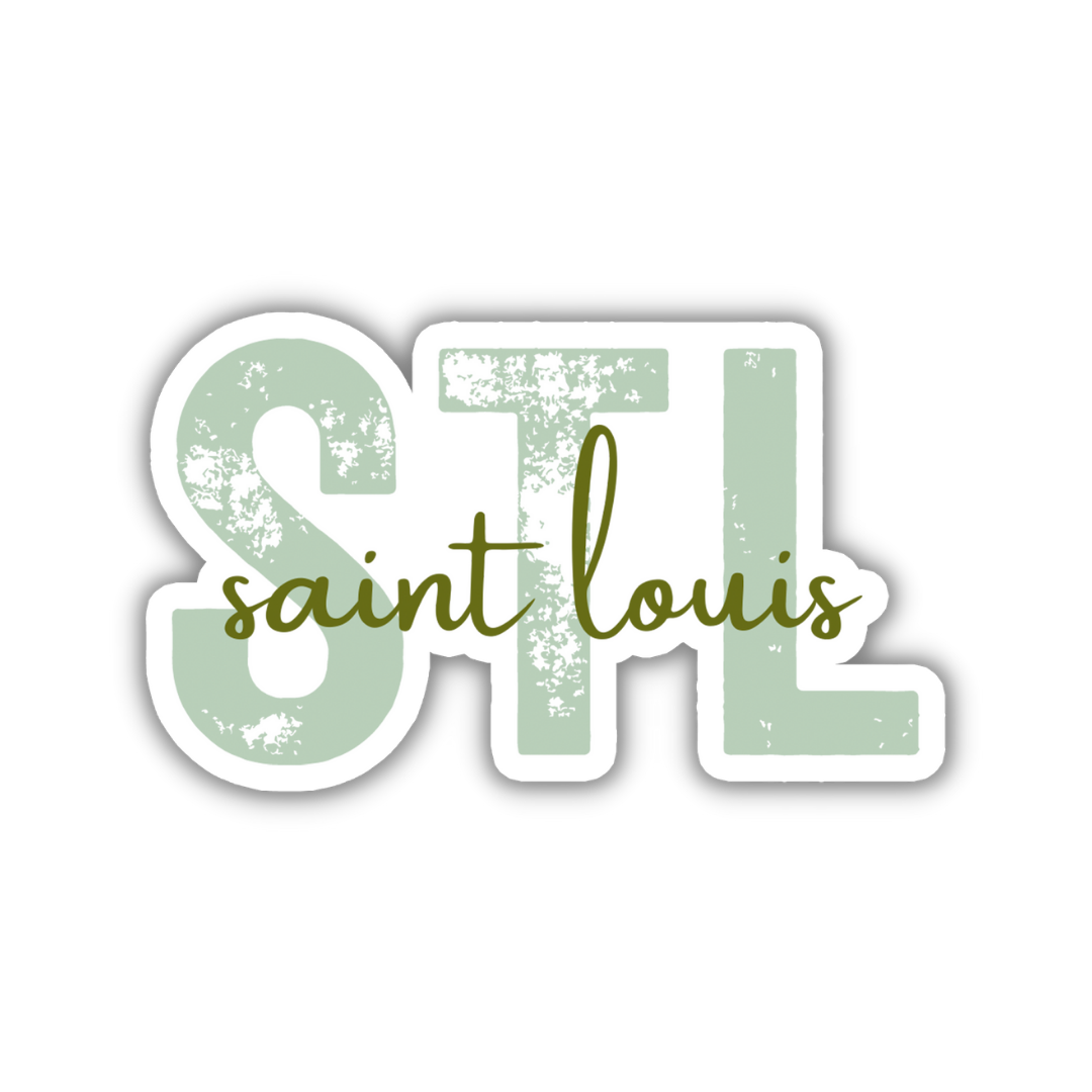 STL Saint Louis Airport Code Sticker