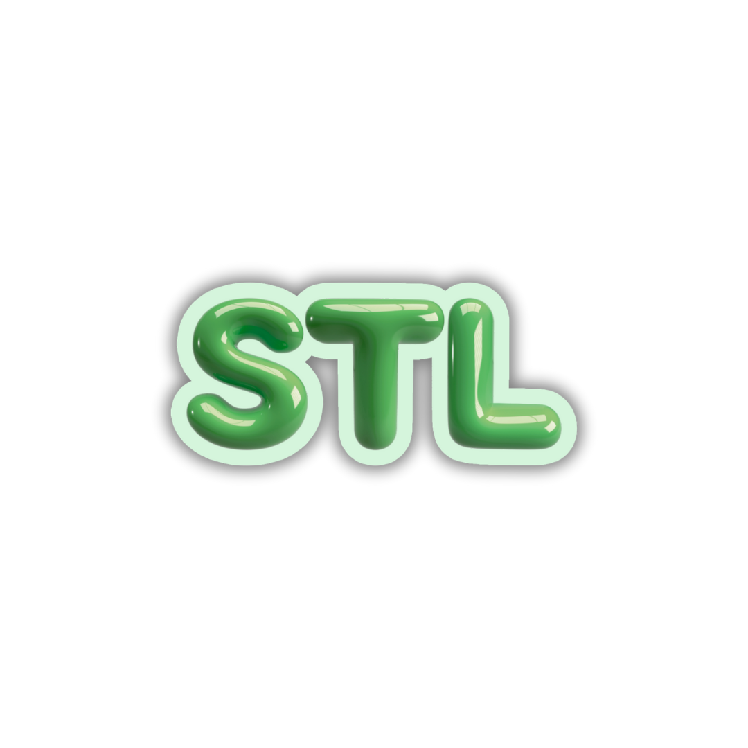 STL Bubble Sticker
