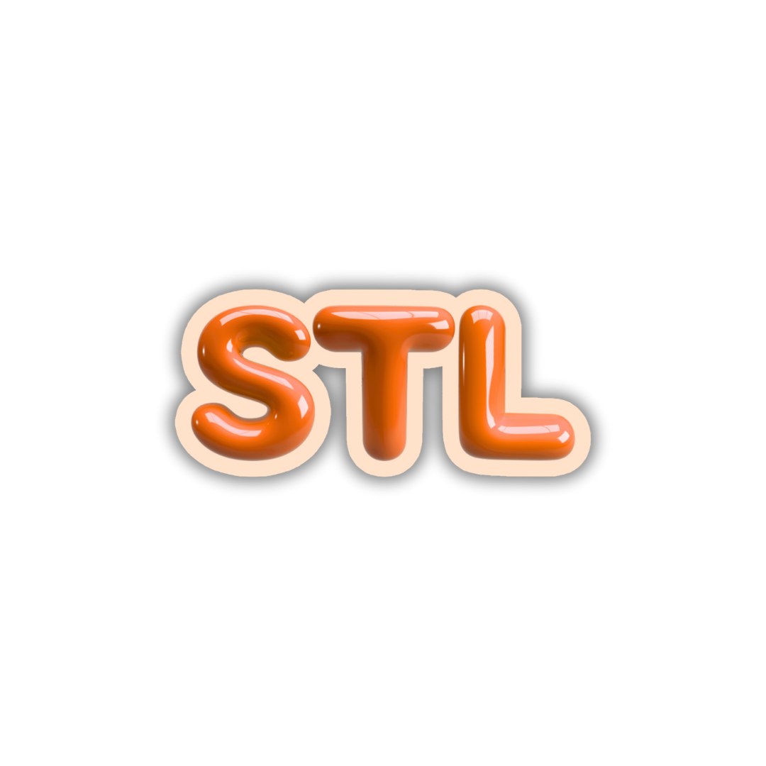 STL Bubble Sticker