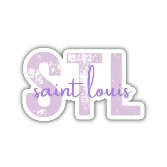 STL Saint Louis Airport Code Sticker