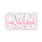 SXM Sint Maarten Airport Code Sticker