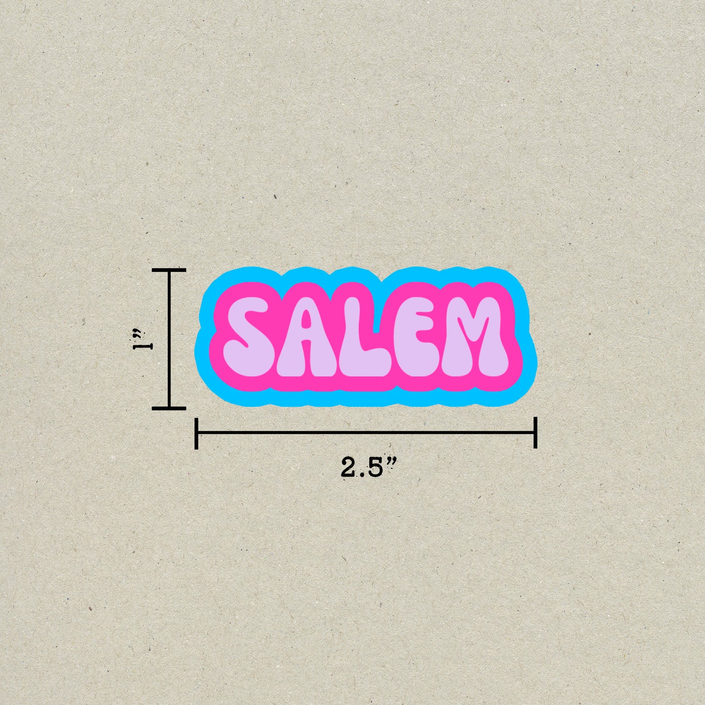 Salem Cloud Sticker