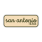 San Antonio, Texas Retro Travel Sticker – Colorful Vinyl Decal for Laptop, Water Bottle & Luggage