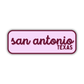 San Antonio, Texas Retro Travel Sticker – Colorful Vinyl Decal for Laptop, Water Bottle & Luggage