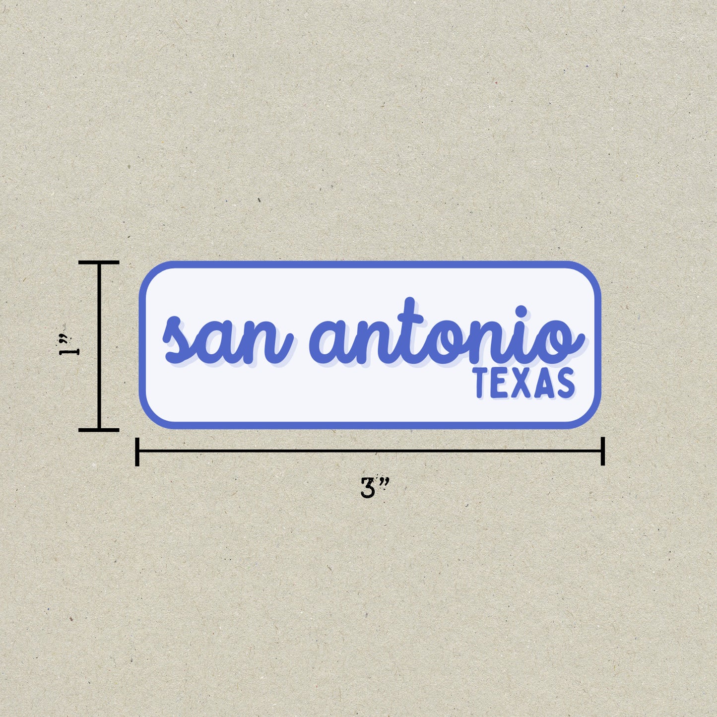 San Antonio, Texas Retro Travel Sticker – Colorful Vinyl Decal for Laptop, Water Bottle & Luggage