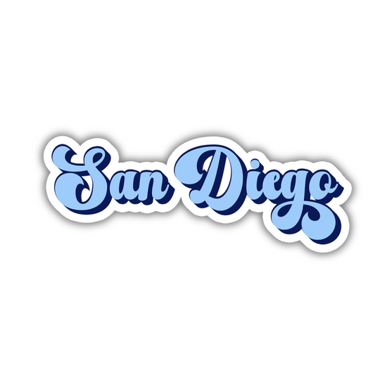 San Diego Vintage Sticker