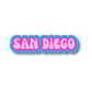 San Diego Cloud Sticker