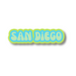 San Diego Cloud Sticker