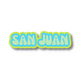 San Juan Cloud Sticker