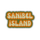 Sanibel Island Cloud Sticker
