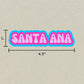 Santa Ana Cloud Sticker
