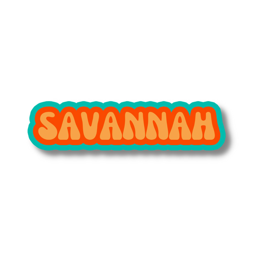 Savannah Cloud Sticker