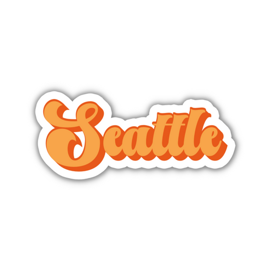 Seattle Vintage Sticker