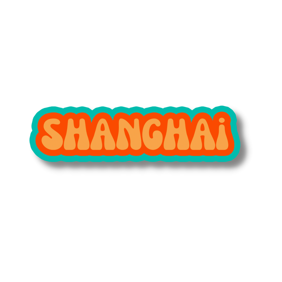 Shanghai Cloud Sticker