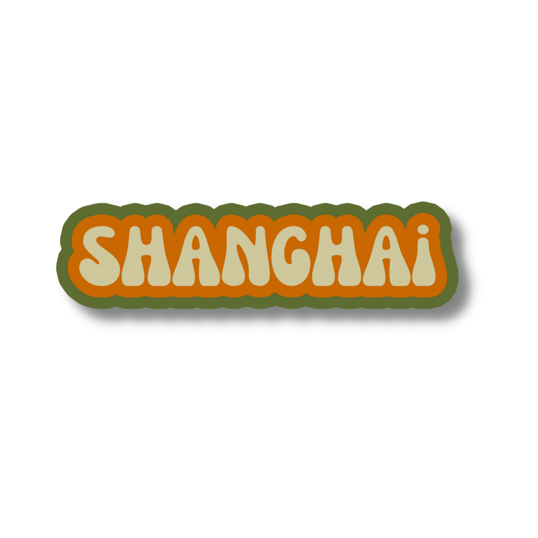 Shanghai Cloud Sticker