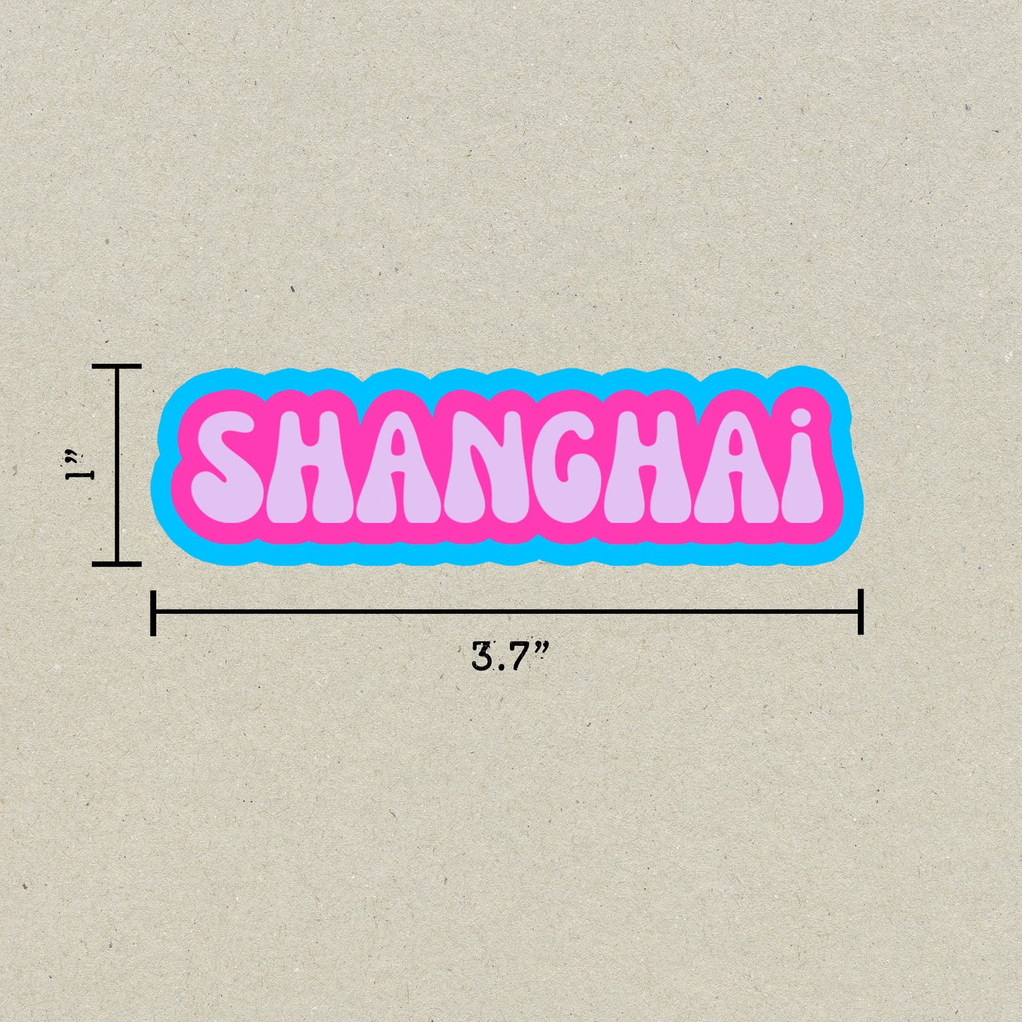 Shanghai Cloud Sticker