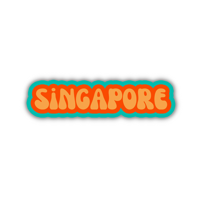 Singapore Cloud Sticker