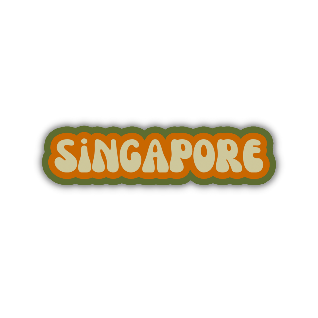 Singapore Cloud Sticker