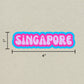 Singapore Cloud Sticker