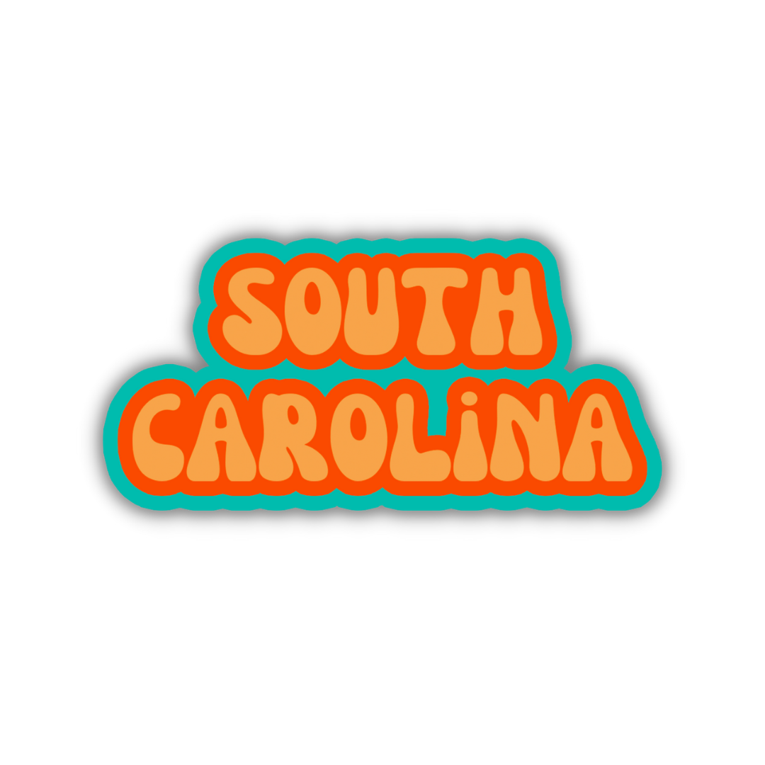 South Carolina Cloud Sticker