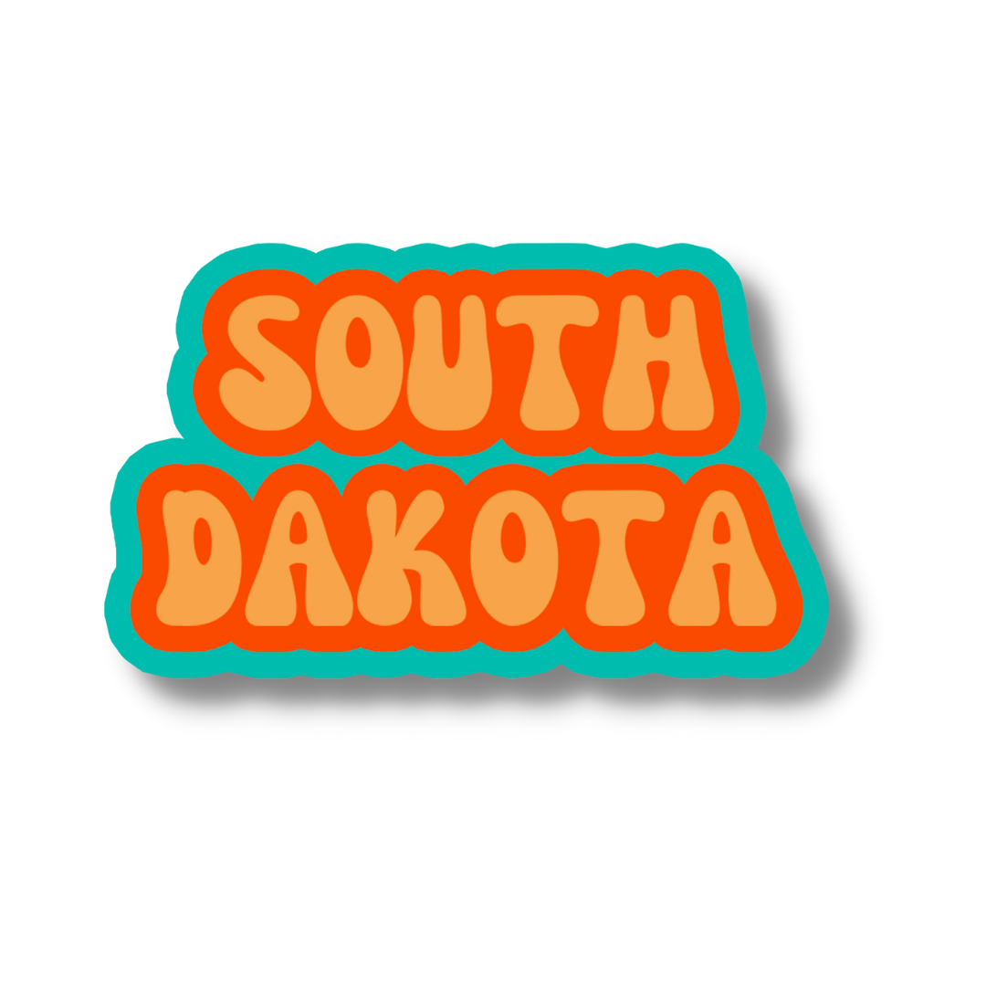 South Dakota Cloud Sticker