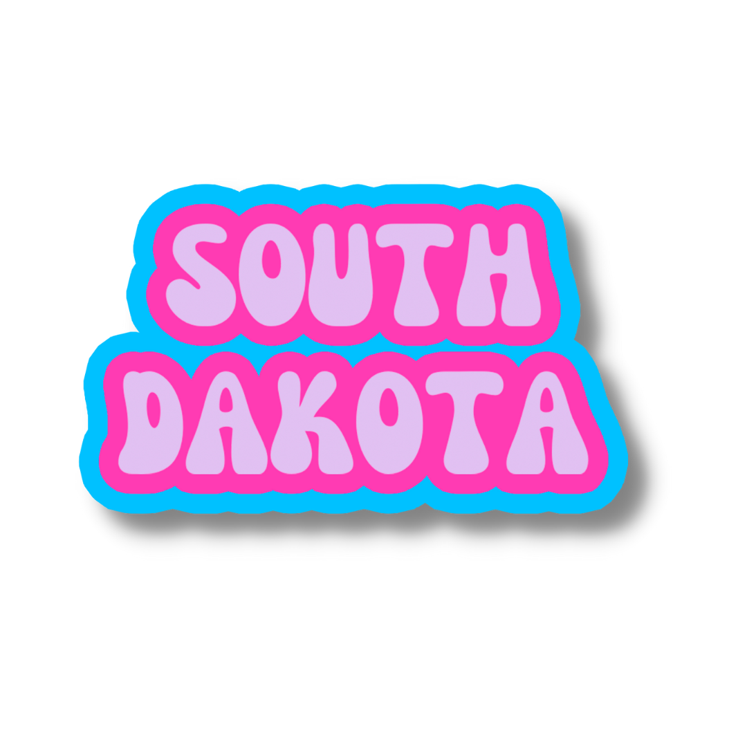 South Dakota Cloud Sticker