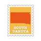 South Dakota Stamp Sticker