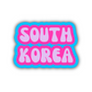South Korea Cloud Sticker