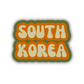 South Korea Cloud Sticker