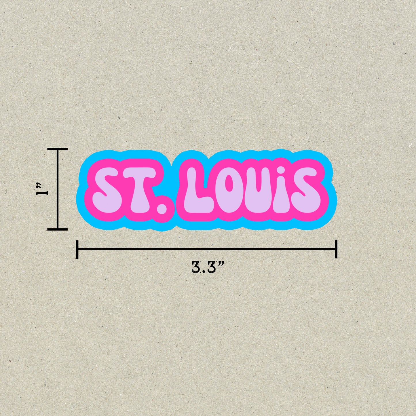 St. Louis Cloud Sticker
