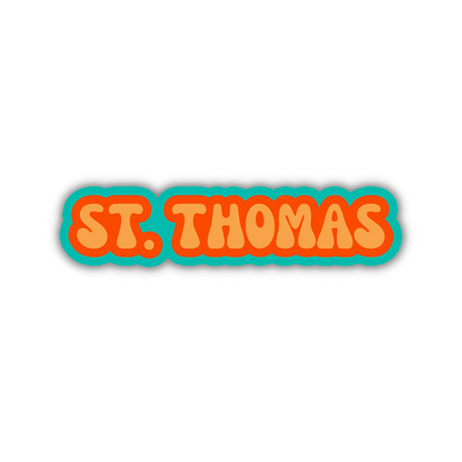 St. Thomas Cloud Sticker