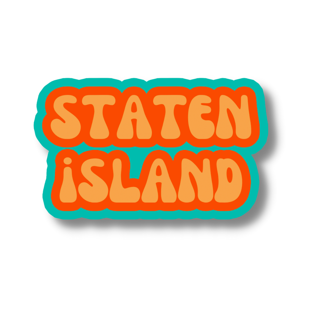 Staten Island Cloud Sticker