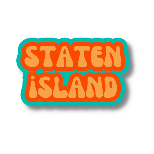 Staten Island Cloud Sticker