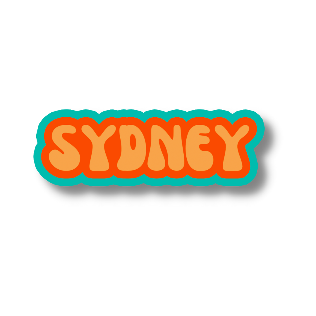 Sydney Cloud Sticker