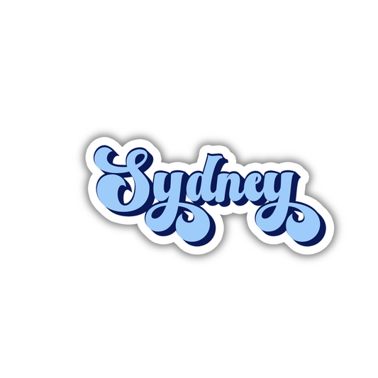 Sydney Vintage Sticker