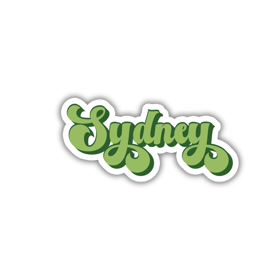 Sydney Vintage Sticker
