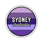 Sydney, Australia Circle Sticker