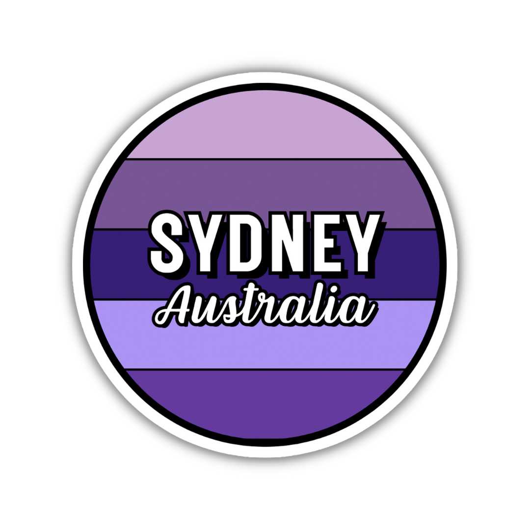 Sydney, Australia Circle Sticker