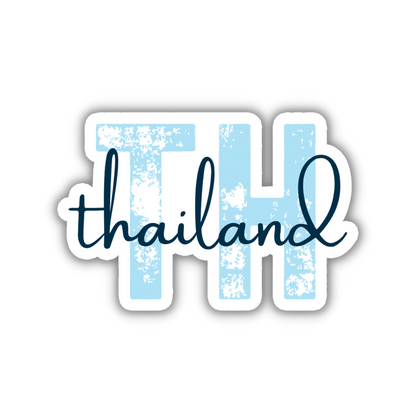 Thailand Country Code Sticker