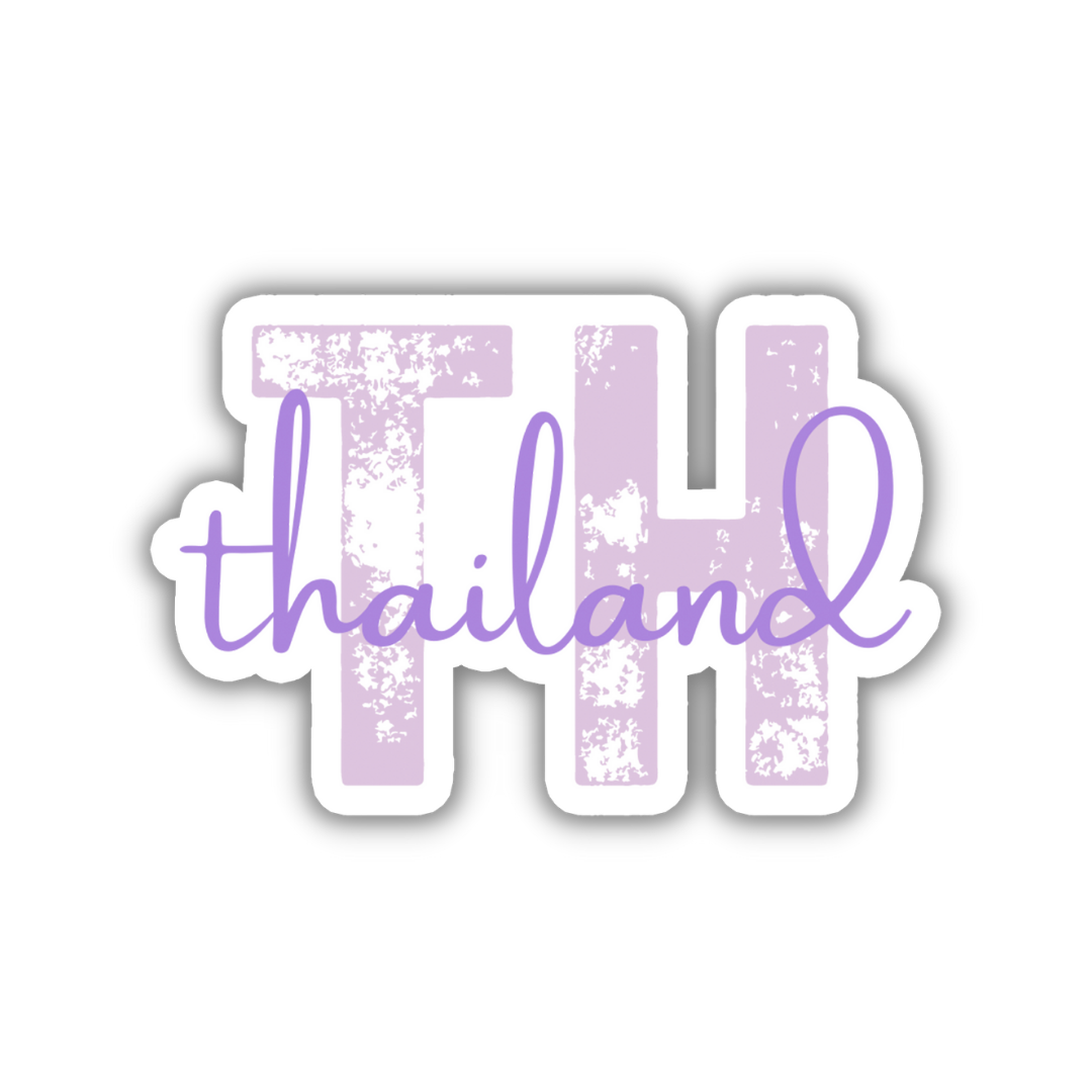 Thailand Country Code Sticker