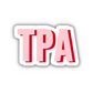 TPA Double Layered Sticker