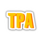 TPA Double Layered Sticker