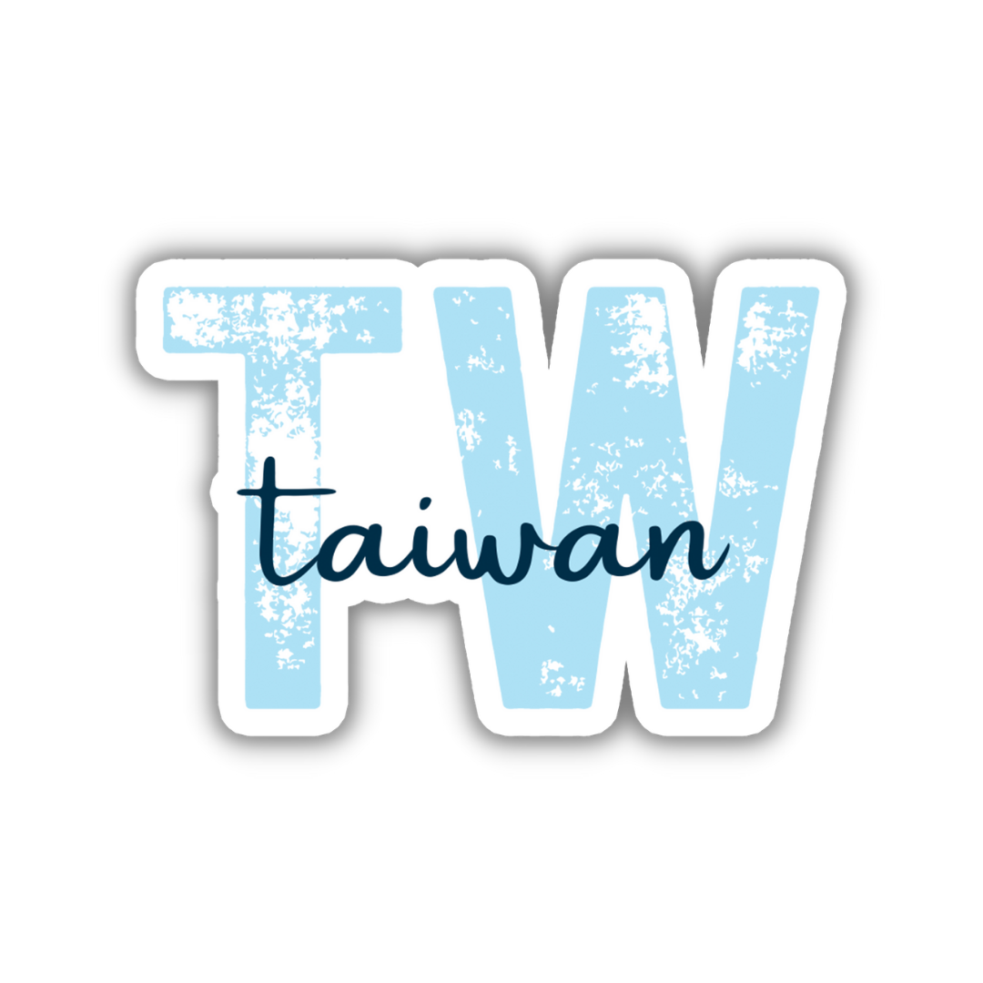 Taiwan Country Code Sticker