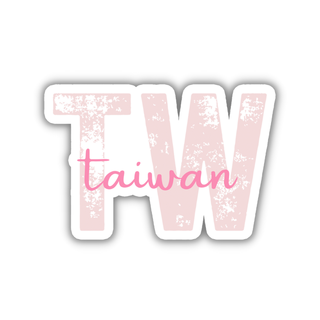 Taiwan Country Code Sticker