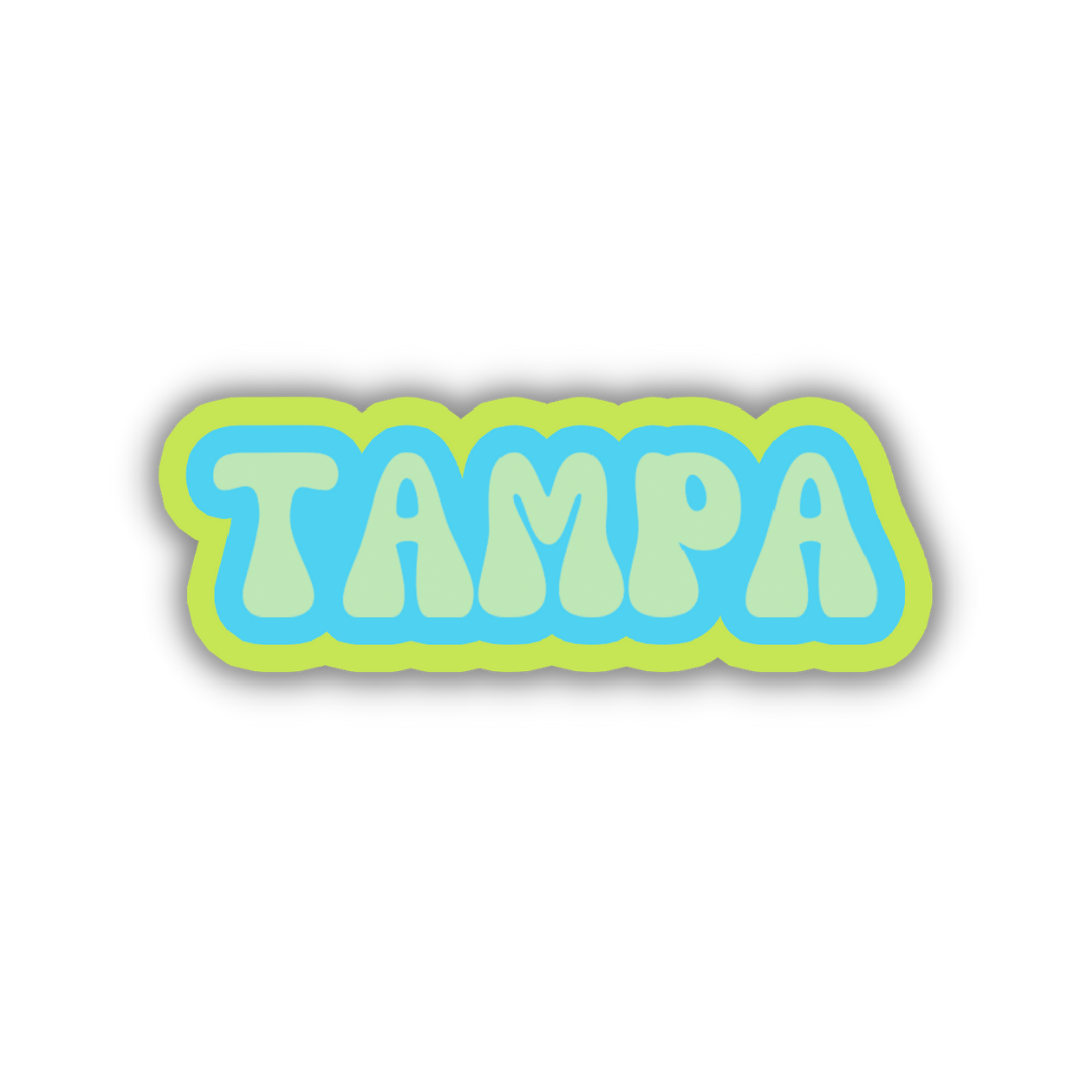 Tampa Cloud Sticker