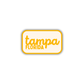 Tampa, Florida Retro Travel Sticker – Colorful Vinyl Decal for Laptop, Water Bottle & Luggage
