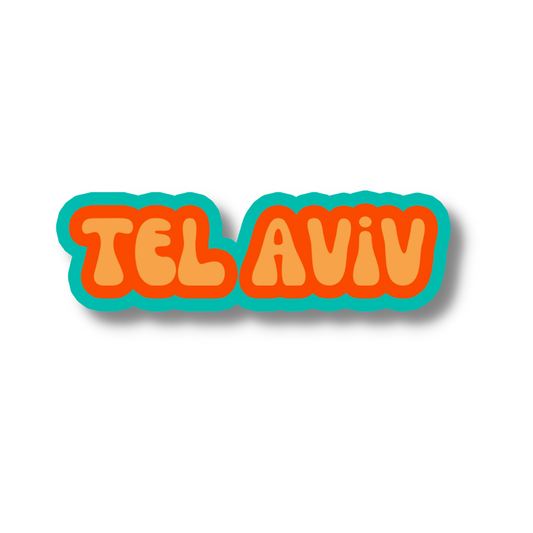 Tel Aviv Cloud Sticker